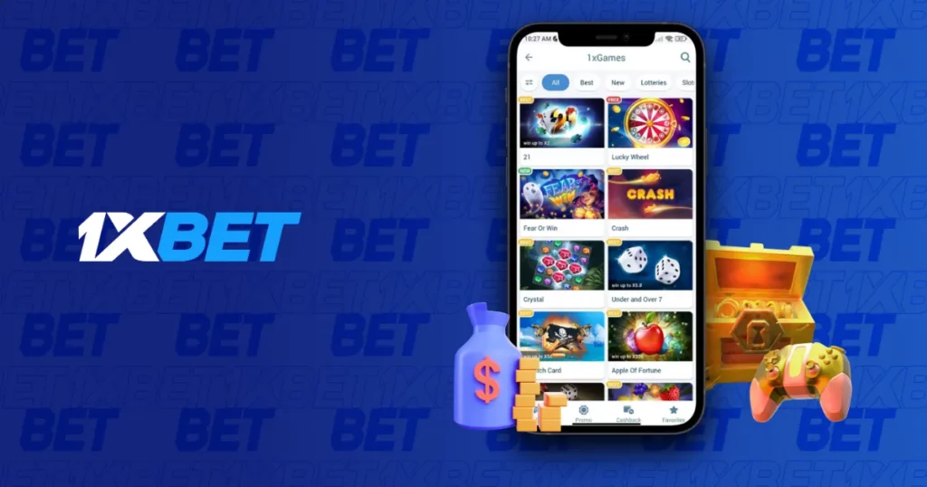 Online casino in mobile app from 1xBet Korea