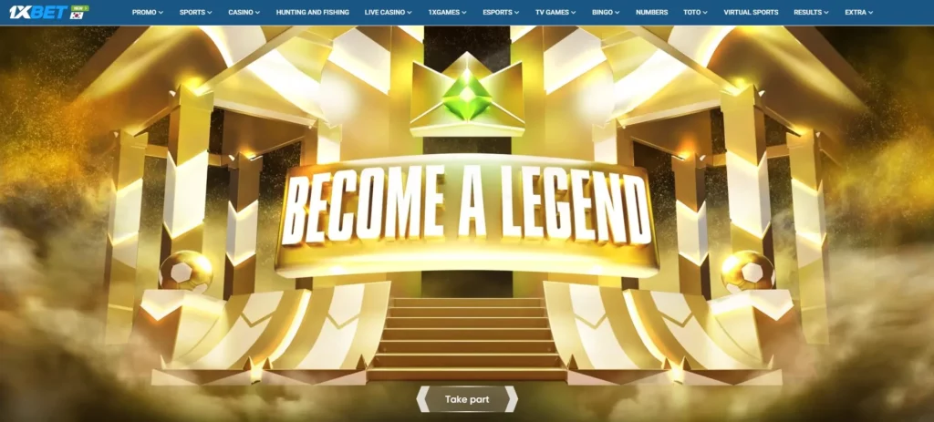 Become a Legend Promotion from 1xBet Korea