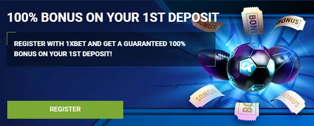 100% First Deposit Bonus up to 130000 KRW from 1xBet Korea