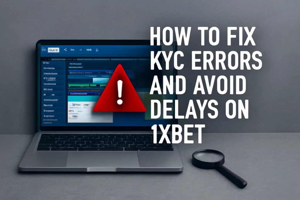 How to Fix KYC Errors and Avoid Delays on 1xBet in Korea
