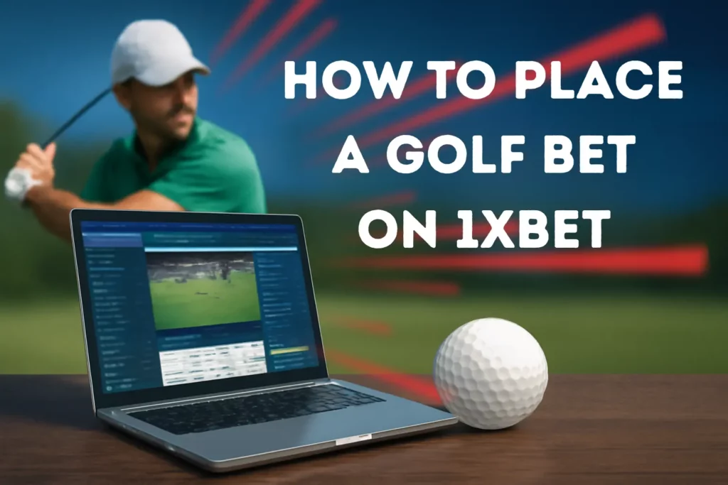 How to Place a Golf Bet on 1xBet Korea